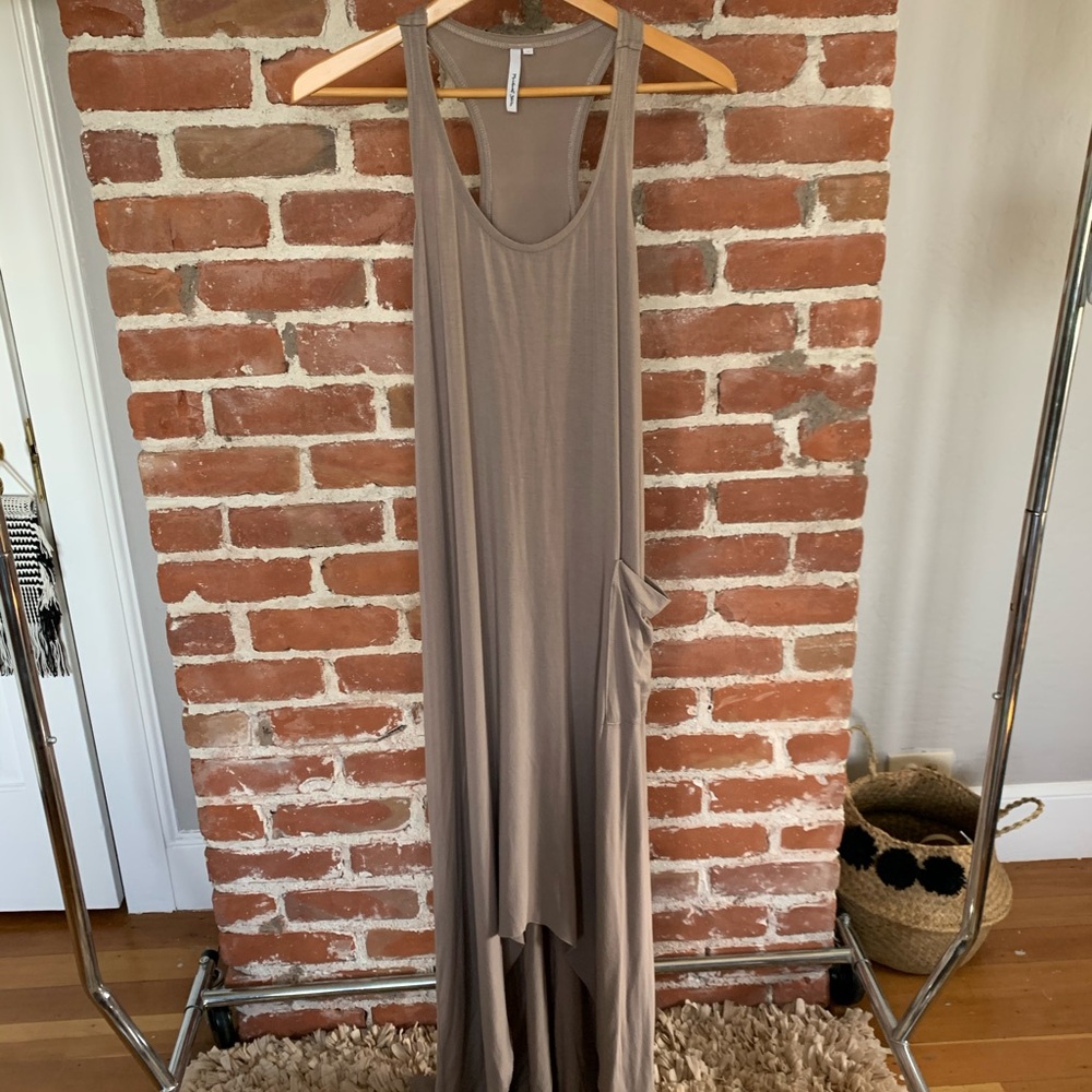 COPY - Michael Stars racerback high low maxi dres…